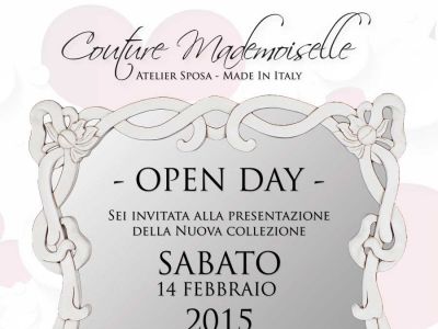 Couture Mademoiselle INAUGURA IL 14 FEBBRAIO